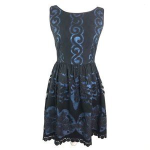 ModCloth Ivy + Blu A Line Crochet Lace Dress